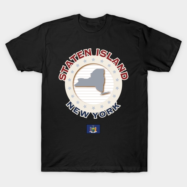 STATEN ISLAND T-Shirt by pbdotman